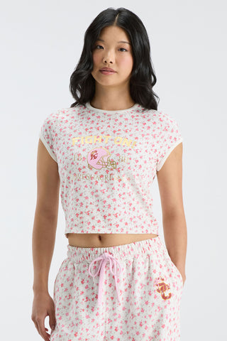 Fanatics x LoveShackFancy Marykate Ringer Tee