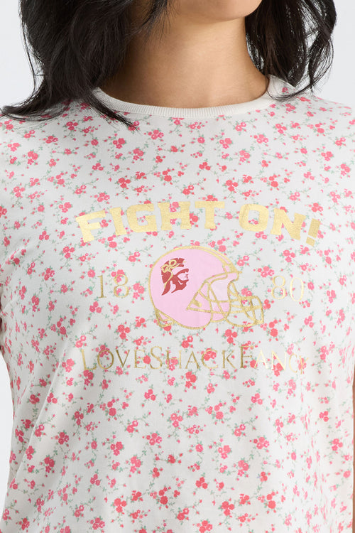 Fanatics x LoveShackFancy Marykate Ringer Tee