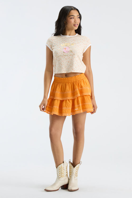 Fanatics x LoveShackFancy Ruffle Mini Skirt