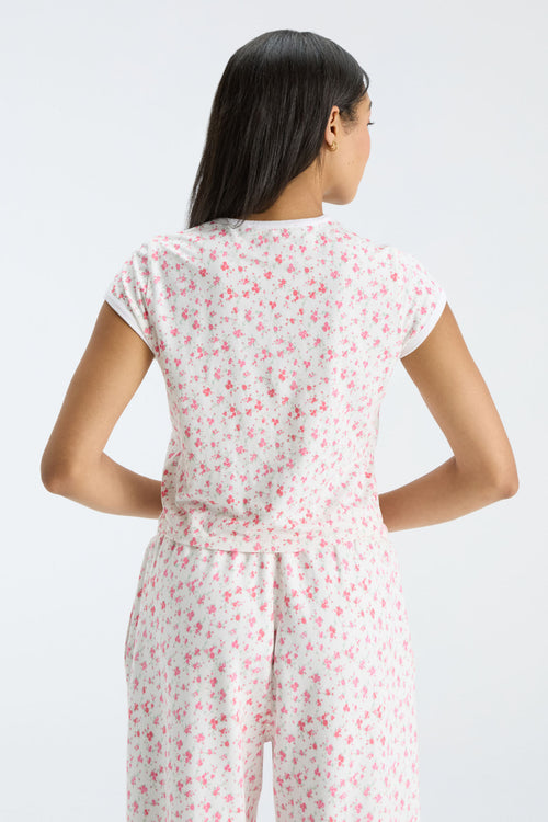 Fanatics x LoveShackFancy Marykate Ringer Tee