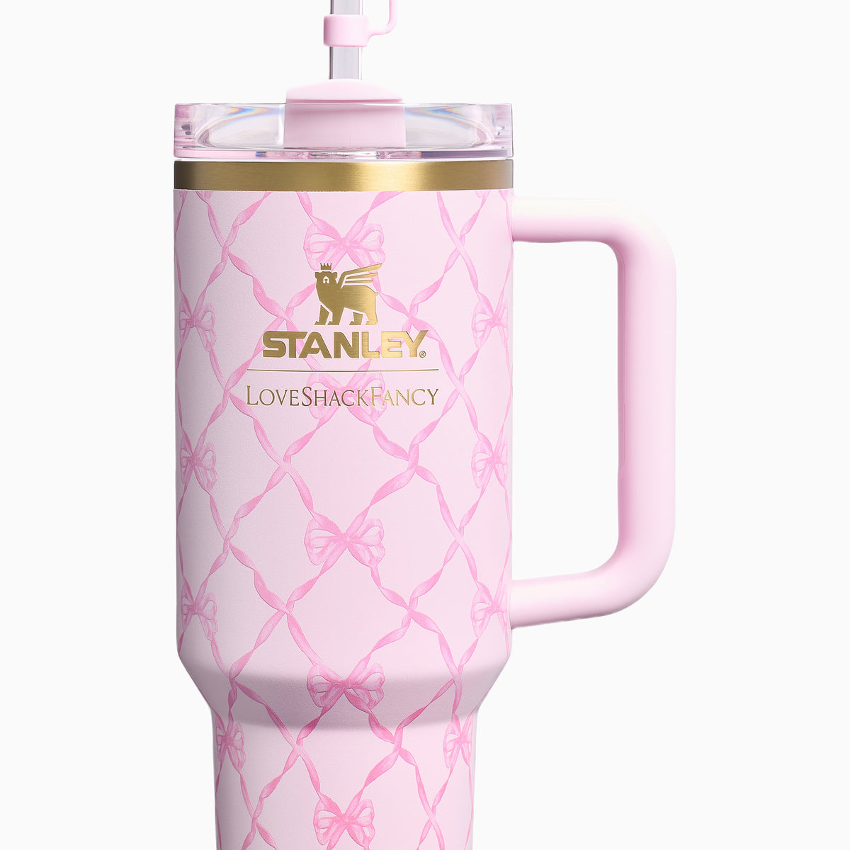 Stanley 1913 The Quencher H2.0 Flowstate Tumbler | 40 OZ in Baby Bow