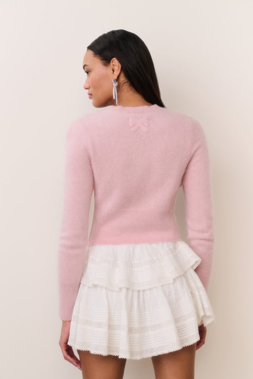 Adeanne Fitted Cashmere Cardigan