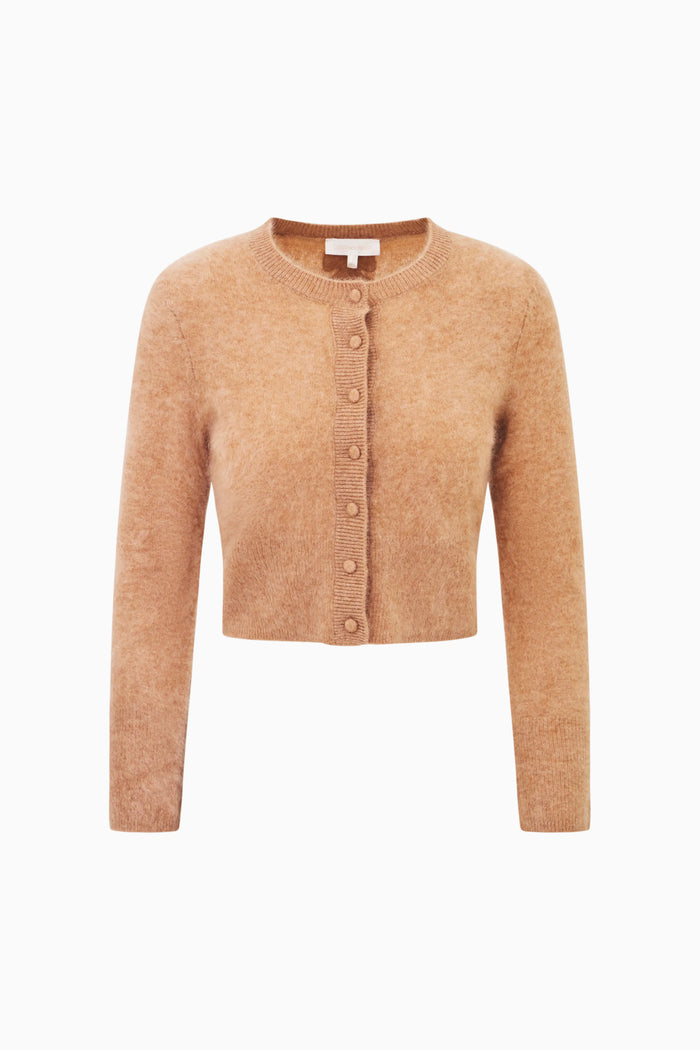 Adeanne Fitted Cashmere Cardigan