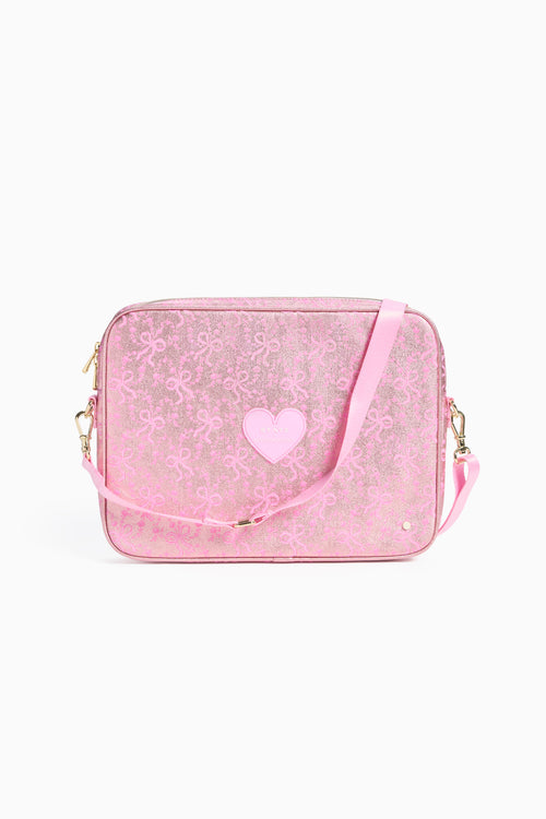 STATE x LoveShackFancy Metallic Bow Allen Laptop Case