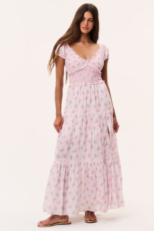 Amandla Floral Cotton Maxi Dress