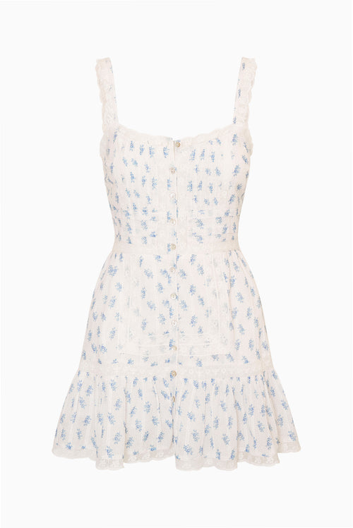 Andela Indigo Cloud Mini Dress