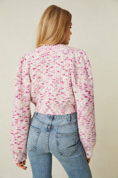 ART One-Button Crop Cardigan