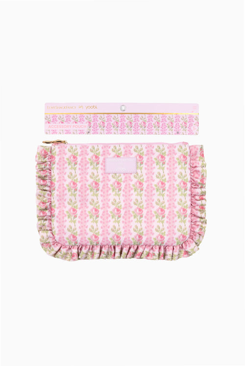 LoveShackFancy │ Yoobi Blooming Heirloom Ruffle Accessory Pouch