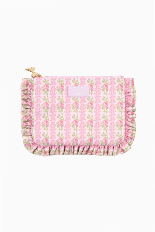 LoveShackFancy │ Yoobi Blooming Heirloom Ruffle Accessory Pouch