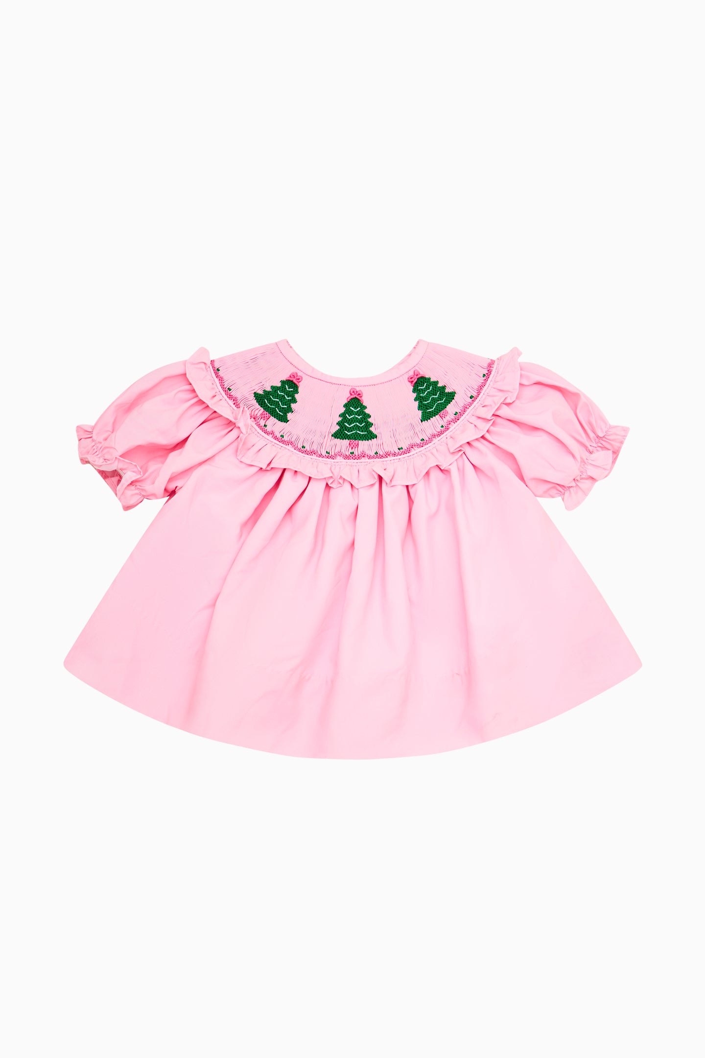 Cecil & Lou Baby Smocked Christmas Tree Set
