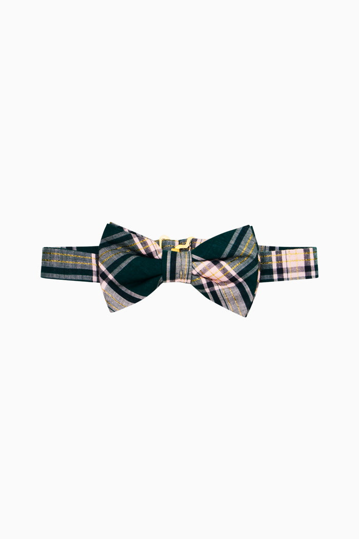 Boys Bastow Tartan Bowtie