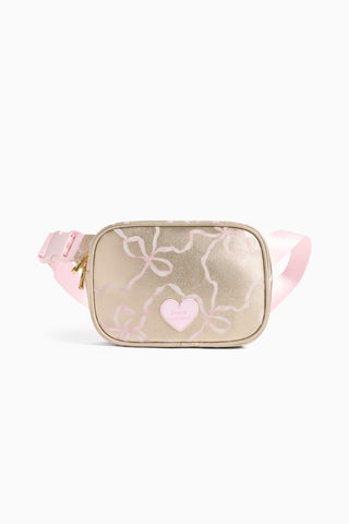 STATE x LoveShackFancy Gold Bennet Large Fanny Pack