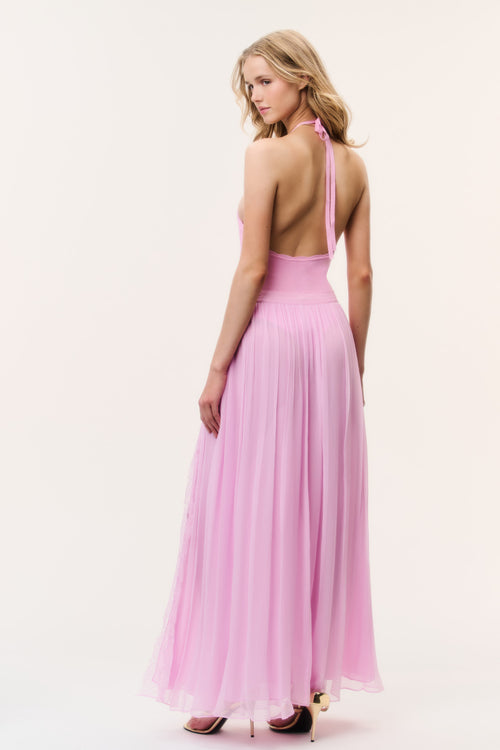 Isabelline Lace High Slit Maxi Skirt