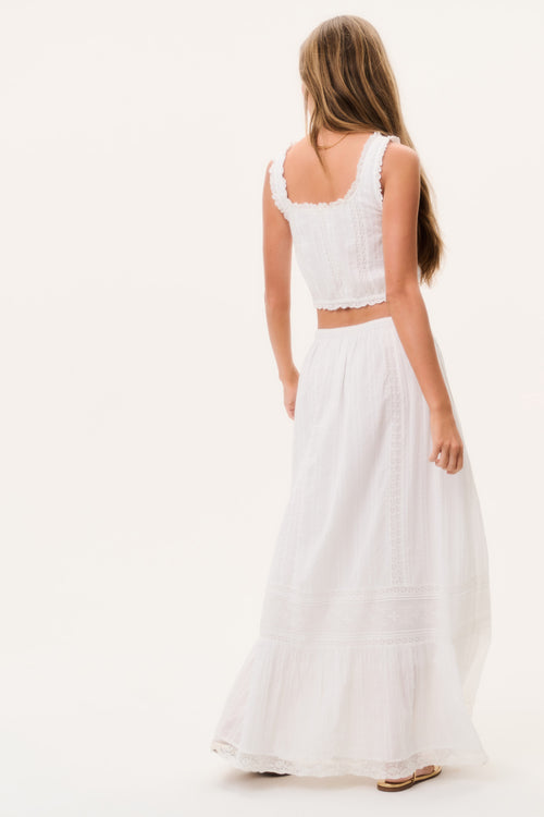Brina Cotton Maxi Skirt