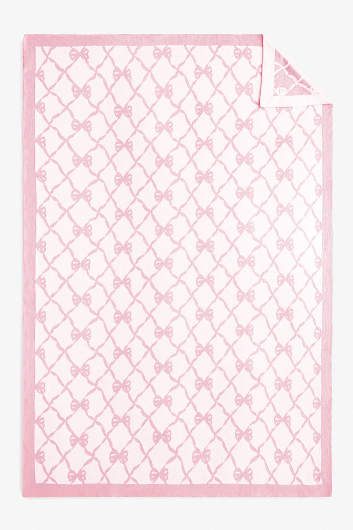 [Customization test] Bow Throw Blanket