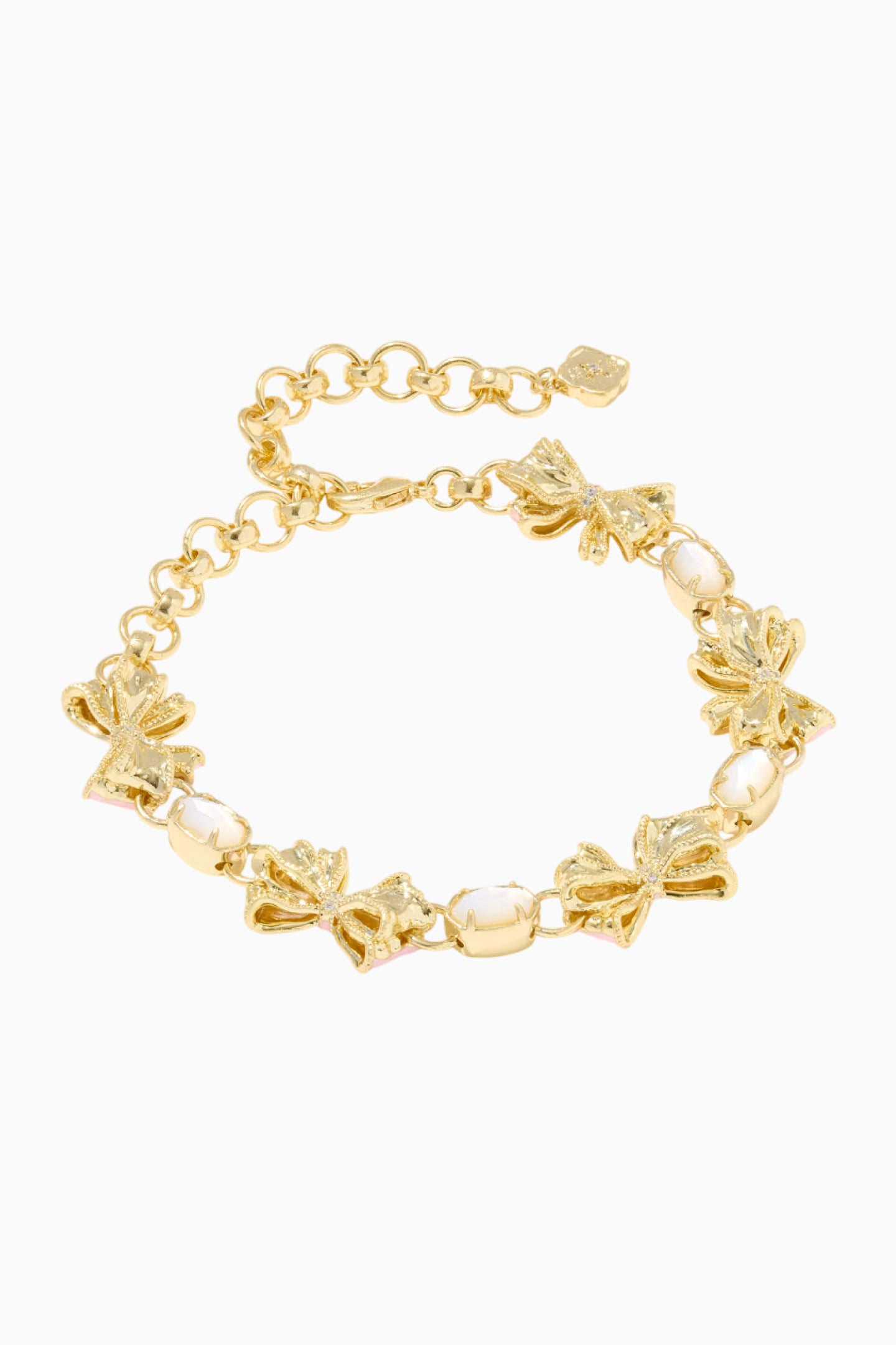 Kendra Scott x LoveShackFancy Bow Delicate Chain Bracelet