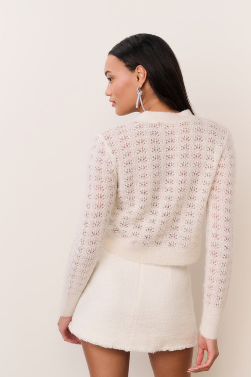 Breya Tweed Mini Skirt