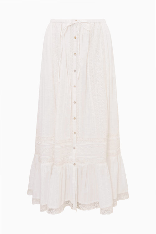 Brina Cotton Maxi Skirt