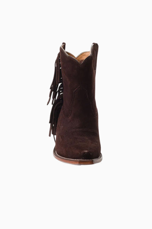 Besita The Spirit Fringe Suede Booties