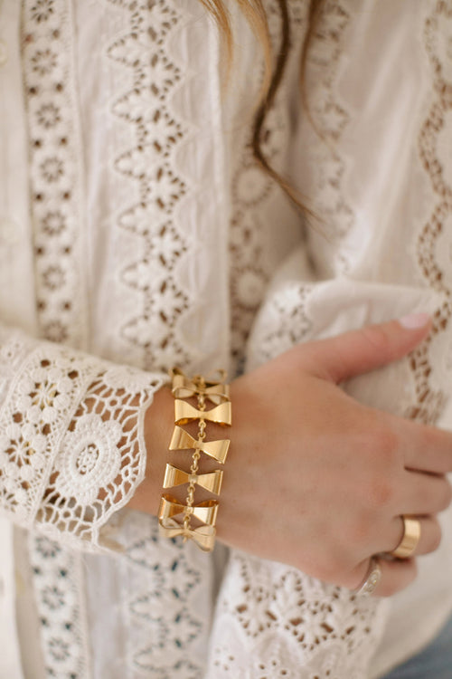 Brinker+Eliza Bow Bracelet