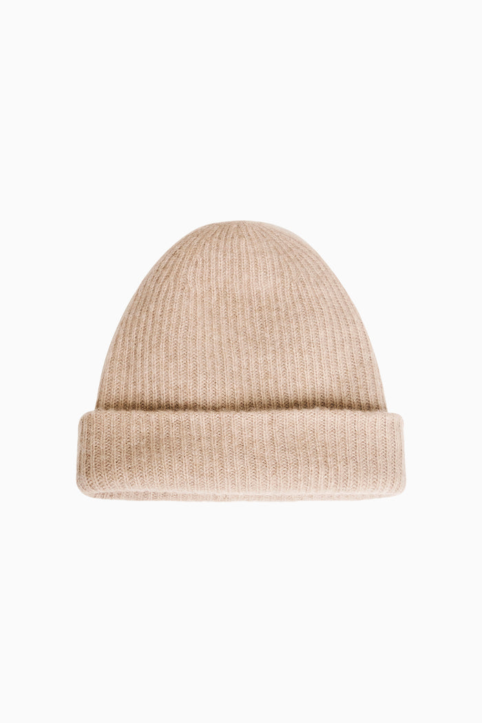 White & Warren Cashmere Plush Rib Beanie