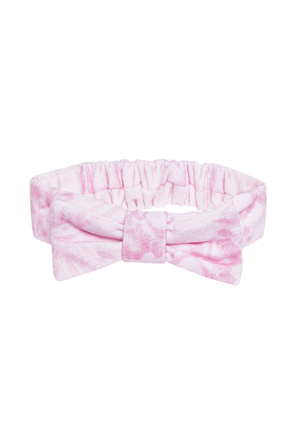 Bow Face Wash Beauty Headband - WHISPER BLUE