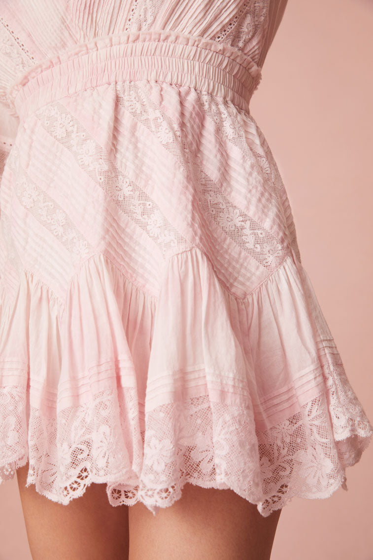 Calamina Lace Mini Dress