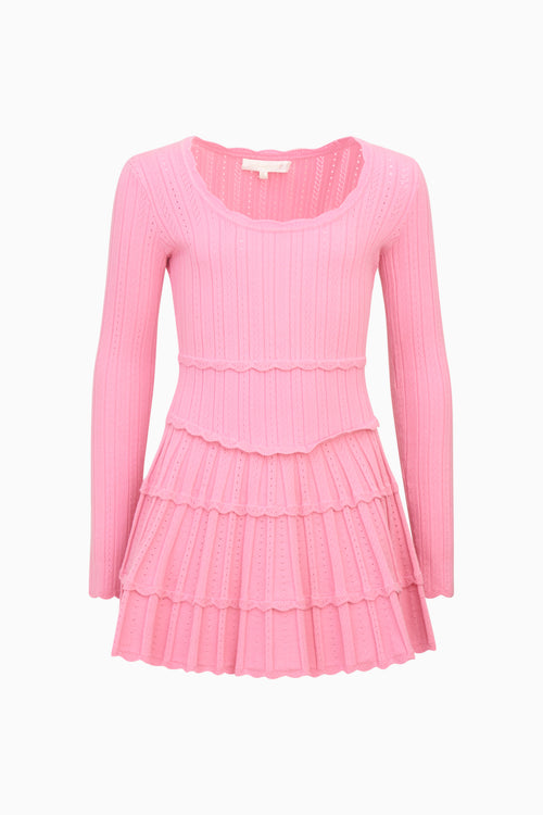 Girls Caliora Stretch Pointelle Dress