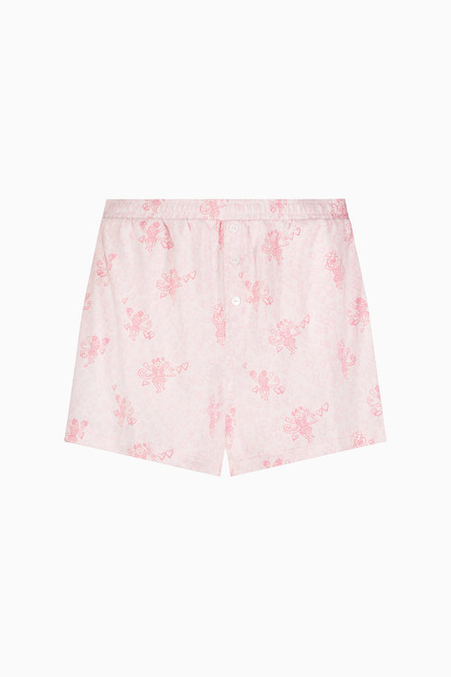 LoveShackFancy x Roller Rabbit Cupid's Kiss Cami And Boxer Set