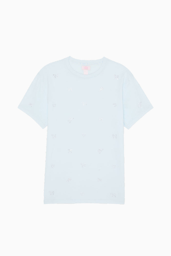 PINK x LoveShackFancy Campus Cotton Tee