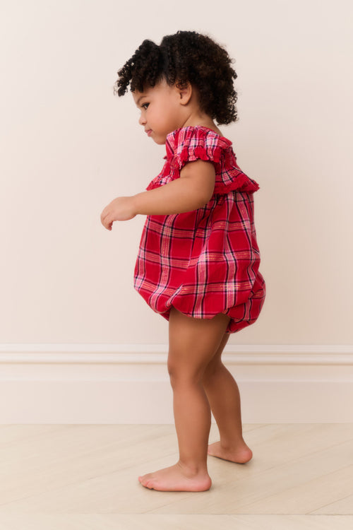 Baby Carlita Tartan Pinafore