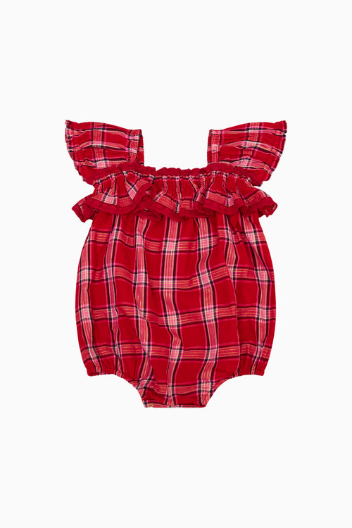Baby Carlita Tartan Pinafore