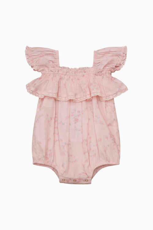 Baby Carlita Luna Rosa Fleur Pinafore