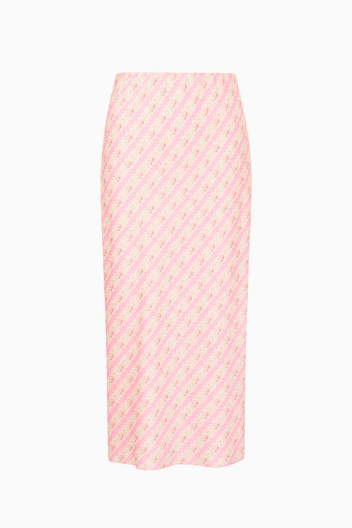 Castle Heirloom Print Midi Skirt