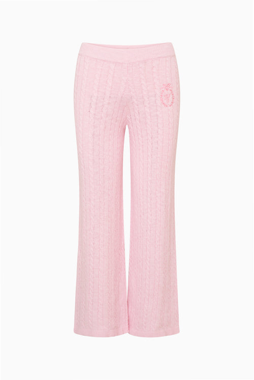 Clarabeth Cable Knit Pants