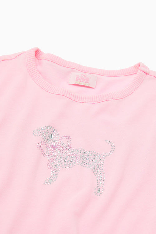 PINK x LoveShackFancy Cotton Baby Tee