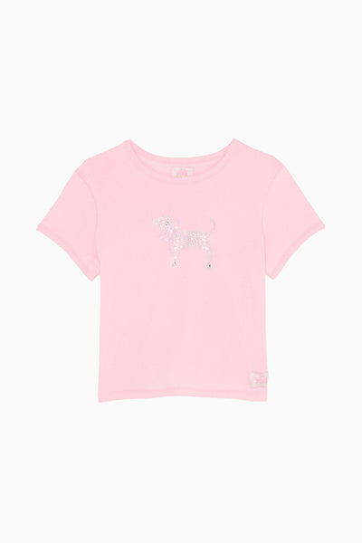 Vintage I love California pink baby tee