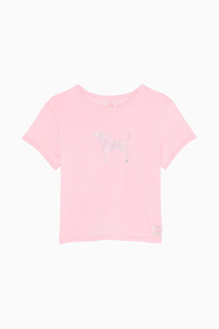 PINK x LoveShackFancy Cotton Baby Tee