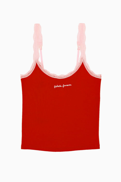 PINK x LoveShackFancy Cotton Cami