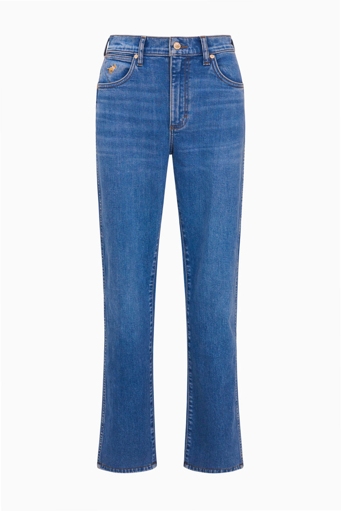Wrangler x LoveShackFancy Medium Wash Cowboy Cut