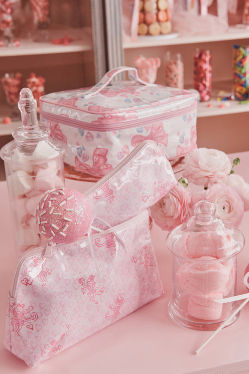 LoveShackFancy x Roller Rabbit Doily Beaux Carry All Case