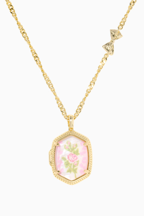 Kendra Scott x LoveShackFancy Blooming Heirloom Daphne Locket Necklace