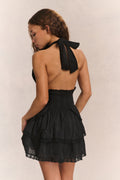 Deanna Halter Mini Dress