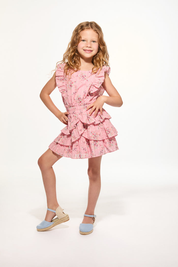 Girls Decker Upcycled Cotton Dress