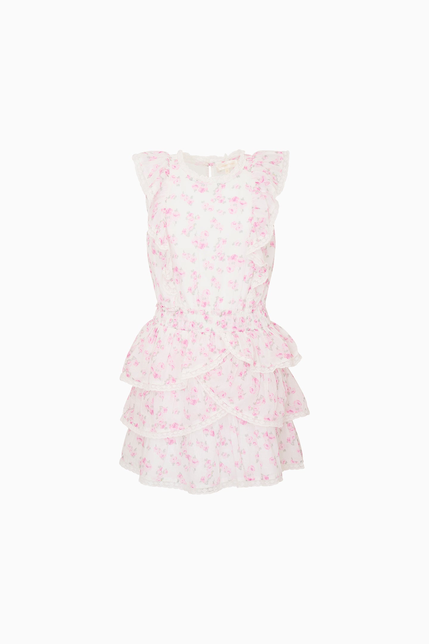 Little Girls Blooming Floral Decker Dress