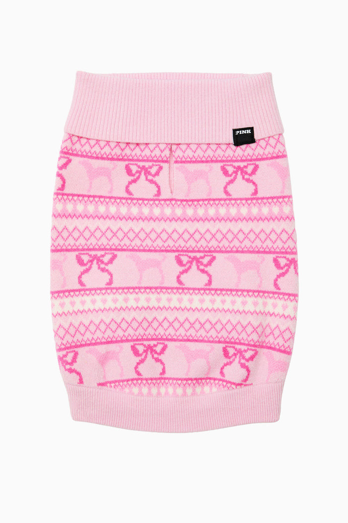PINK x LoveShackFancy Dog Sweater