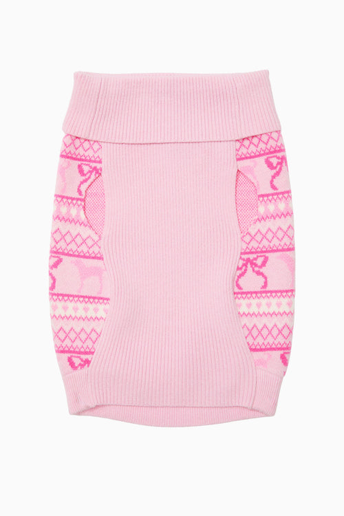 PINK x LoveShackFancy Dog Sweater