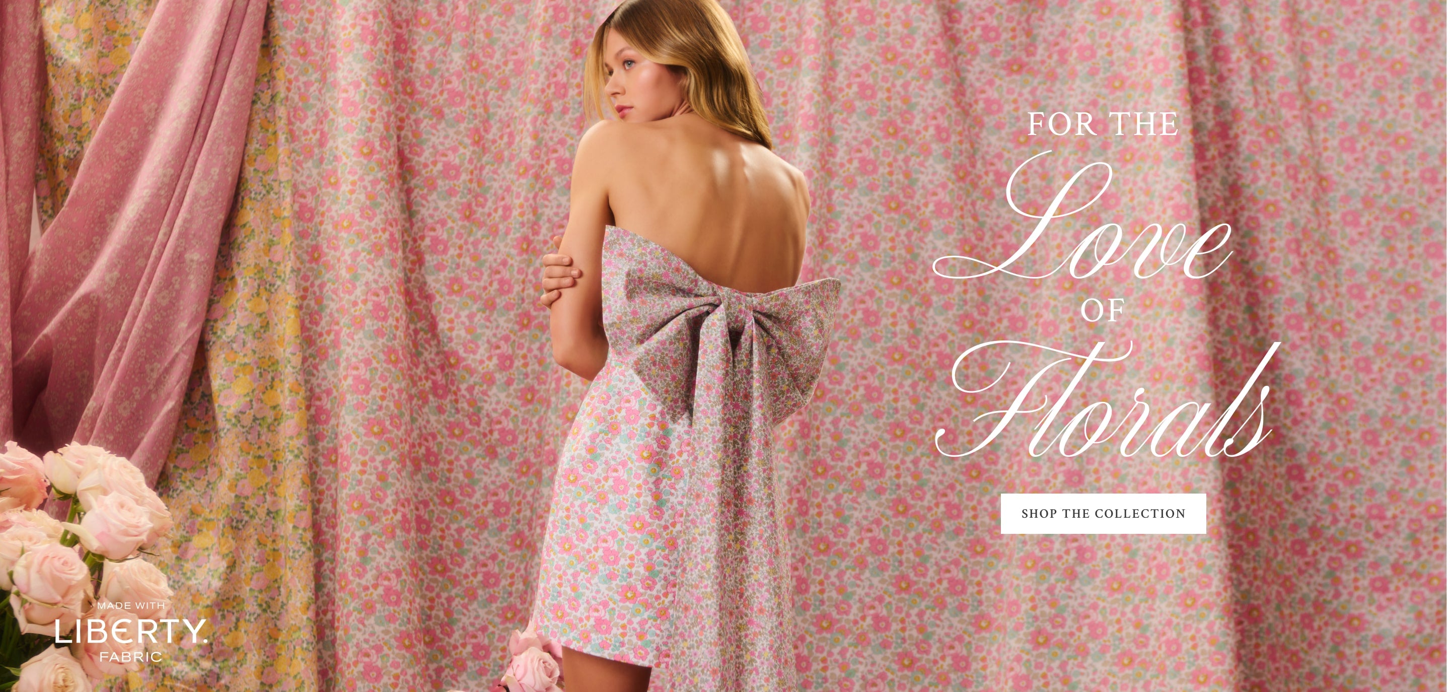 For the Love of Florals Made with Liberty Fabric. Shop The Collection