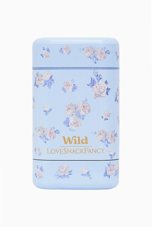 LoveShackFancy x Wild Cosmetics Everblooming Rosettes Refillable Deodorant - Hibiscus & Coconut