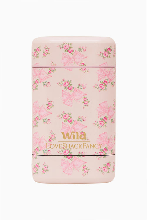 LoveShackFancy x Wild Cosmetics Rosa Beaux Refillable Deodorant - Brown Sugar & Vanilla